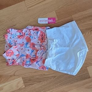 Penelope Mack Infant Girl 2 Piece Short Set